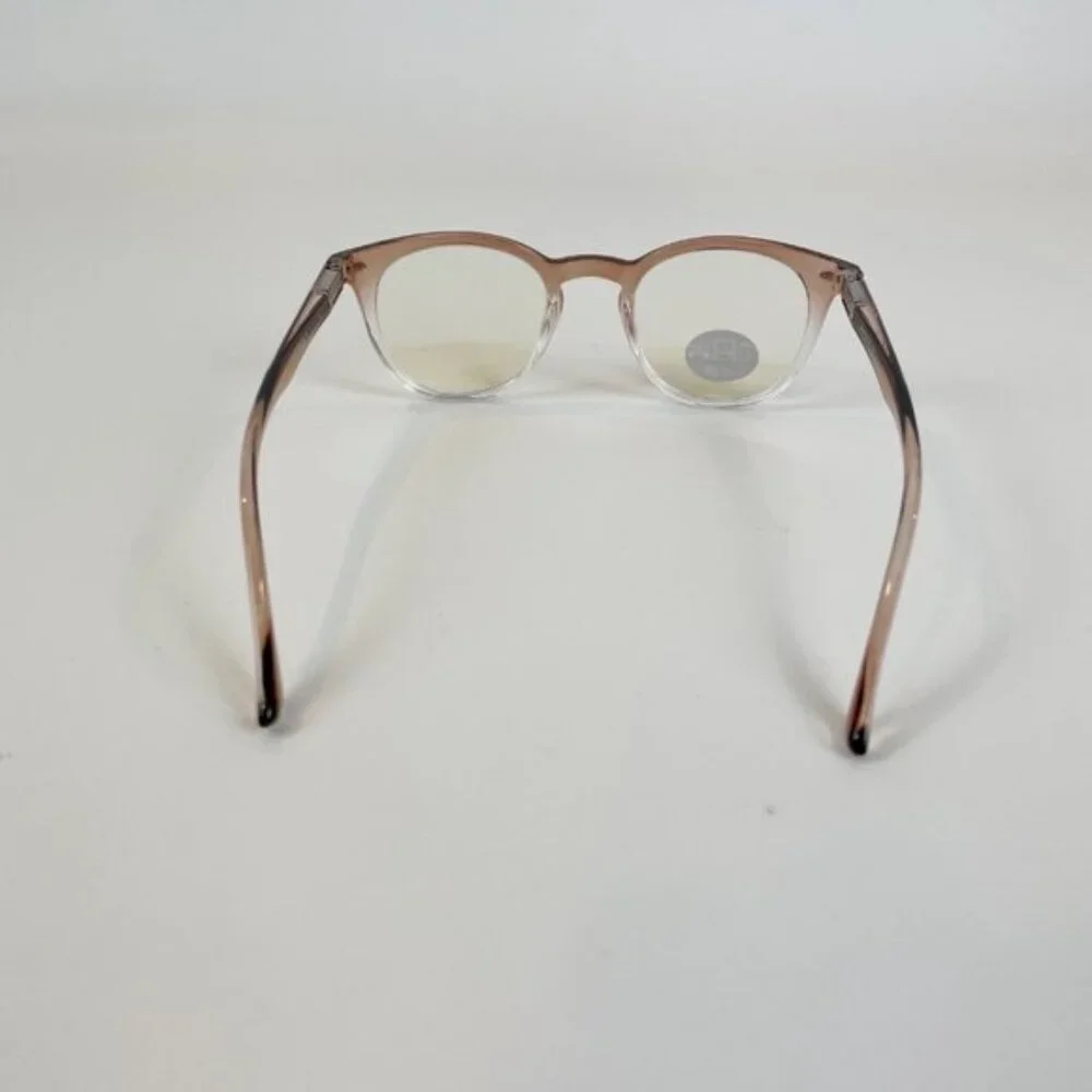 e-Specs +0.00 Blue Light Filtering Specs Blush & Clear